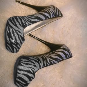 Zebra heels